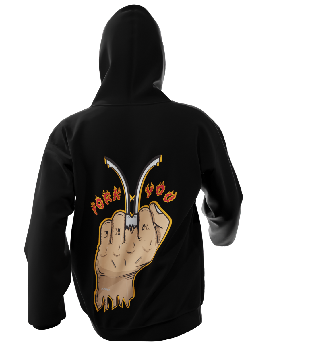 FORK YOU Oversized Hoodie – Pre-Order