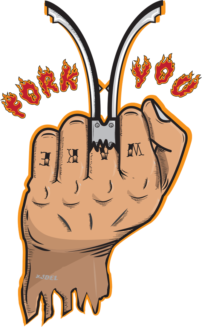 FORK YOU Oversized Hoodie – Pre-Order